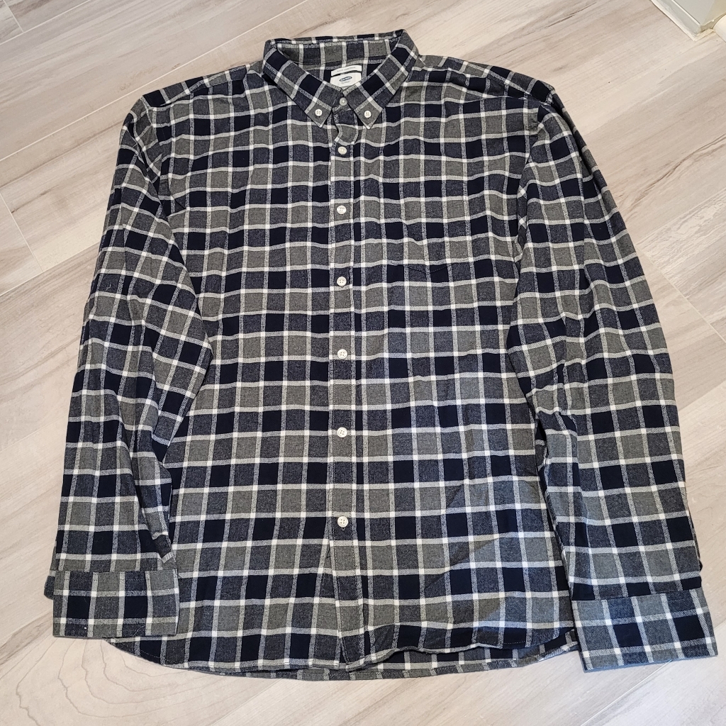 Never Worn Flannel Button Down